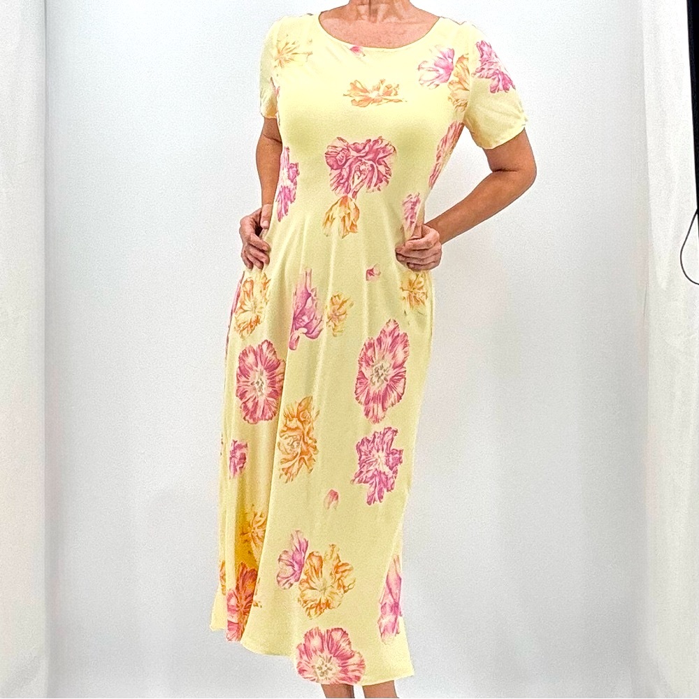 Laura Ashley Vintage 90’s Cottagecore Romantic Fairy Ethereal Floral Slip Dress